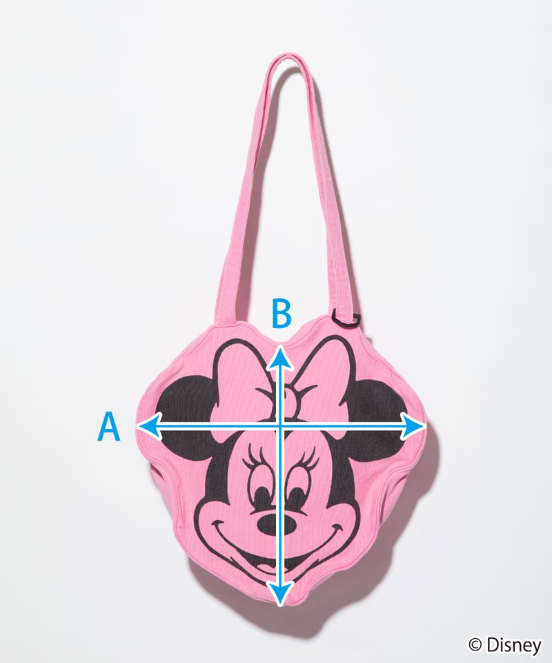 Disney / FACE DESIGN TOTE BAG(ミニー)【WCJ-GC-055PN