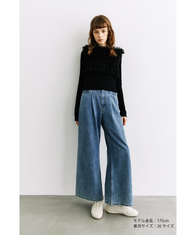 ソフトデニムパンツ【WCJ-TA-006BLU】 | WCJ OFFICIAL WEB STORE