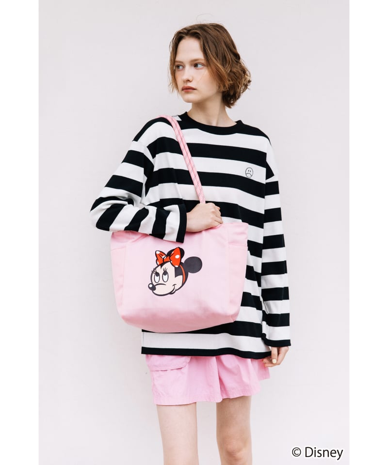 撥水】Disney / REVERSIBLE TOTE BAG(ミニー)【WCJ-TD-01
