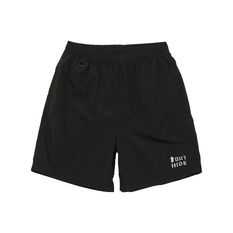NYLON EASY SHORTS / S / M / L / XL / BLACK | HI