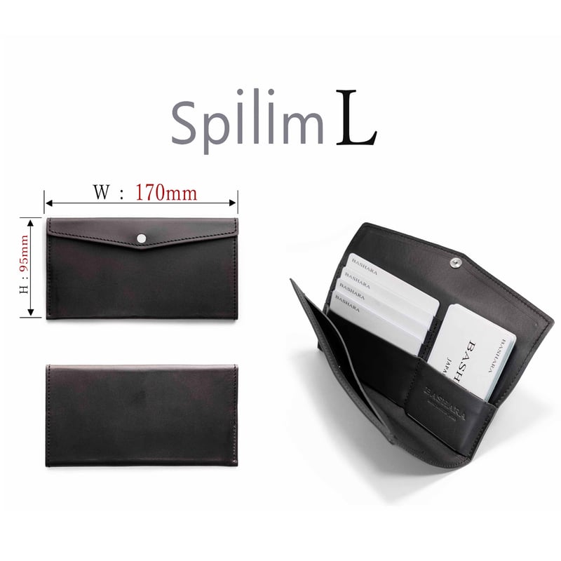 Spilim L スリムロングウォレット | BASHARA ONLINE STORE
