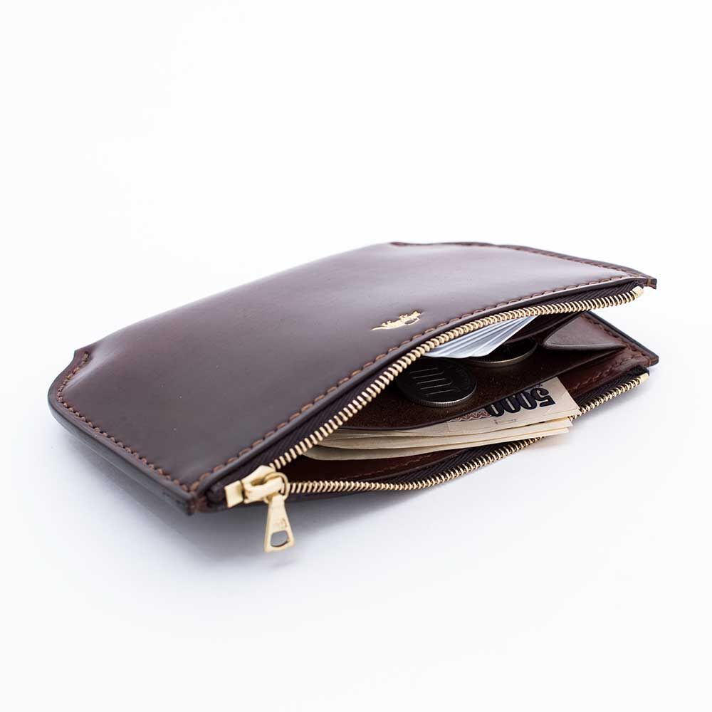 Jacou JW007 HORWEEN shell CORDOVAN ( pouch wall