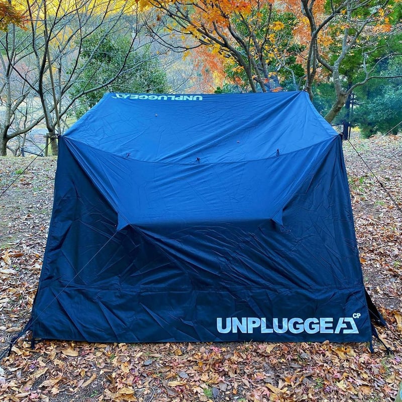 完売 廃番 再販なし パップテント ブラック アンプラグドキャンプ HYDE