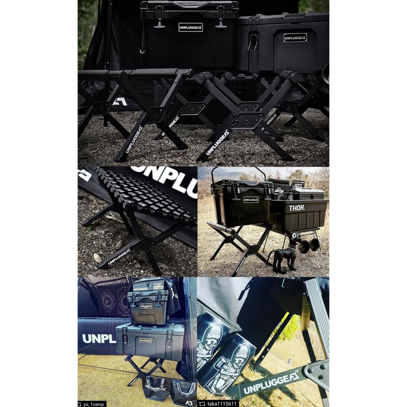 完売 26年入荷未定】 収納袋付 アンプラグドキャンプ ブラック