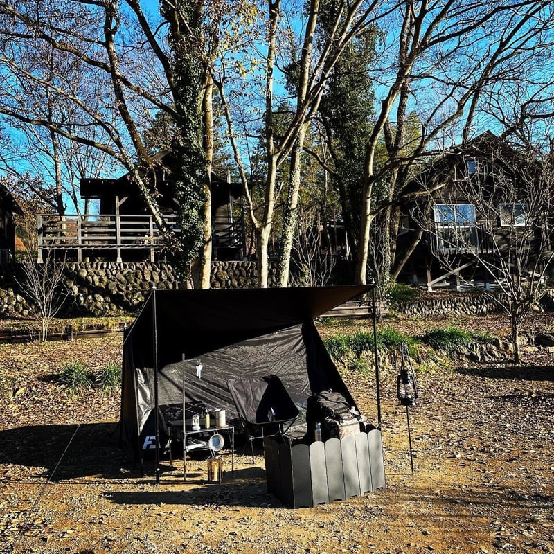 完売 廃番 再販なし パップテント ブラック アンプラグドキャンプ HYDE