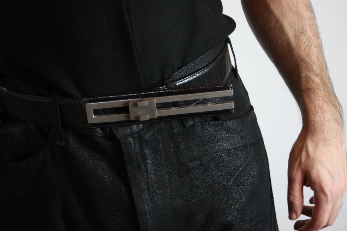 Carol Christian Poell Slide Belt | Karasu Shop