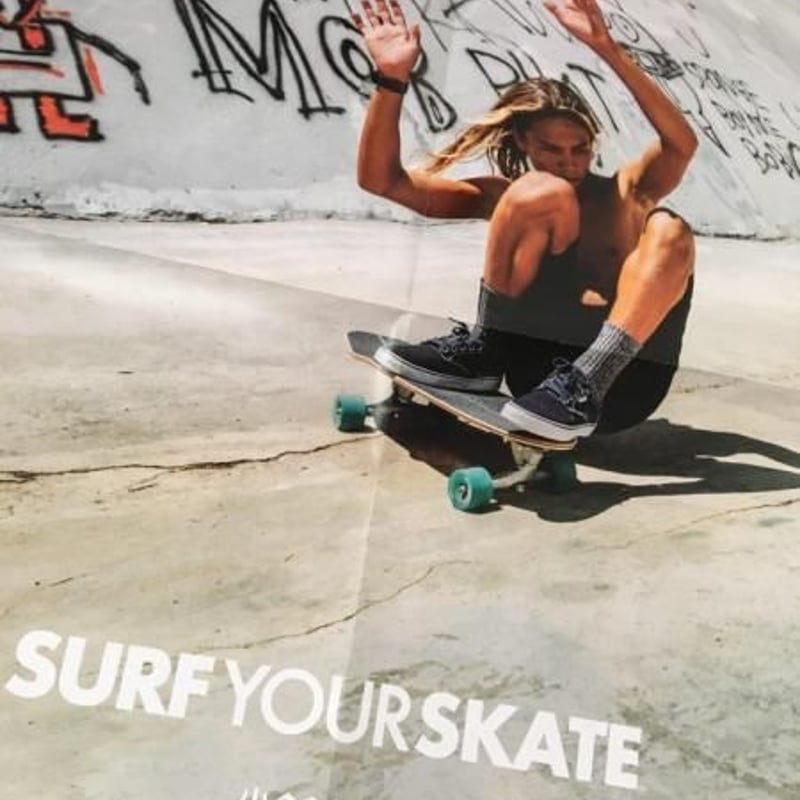 Blue Ray Surfskate C7 カーバー ×イームズ 30 サーフスケート コンプ