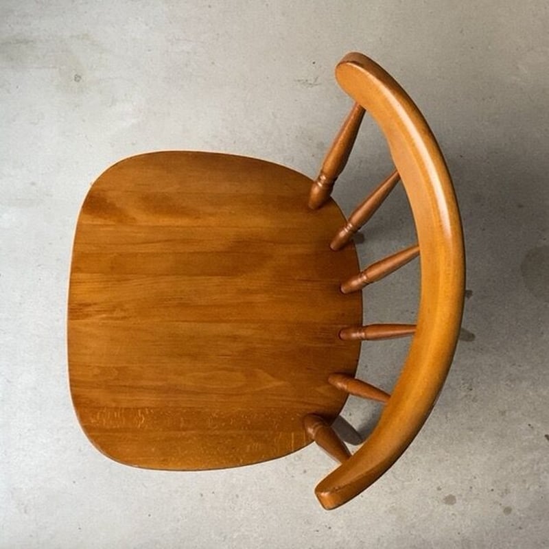 KASHIWA ヴィンテージ ウィンザーチェア 飛騨高山 柏木工 木製無垢材