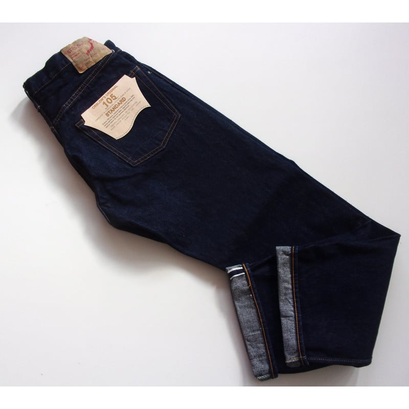 orSlow / 105 STANDARD SELVEDGE DENIM SHORT LENG