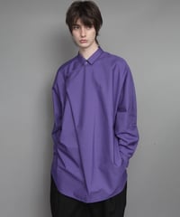 Crepe de Chine SCARF SHIRTS/WHITE | ato AOYAMA