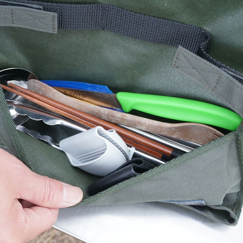 tent-Mark DESIGNS × nomadica】カトラリーロールケース | nom