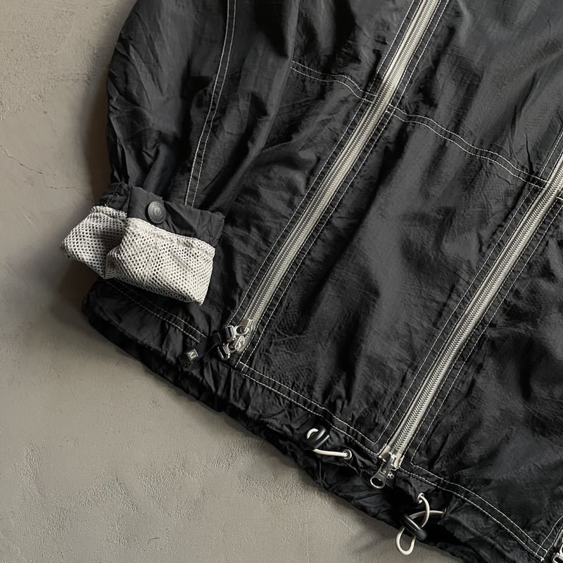 90s~ Armani Jeans design zip nylon foodie | sui