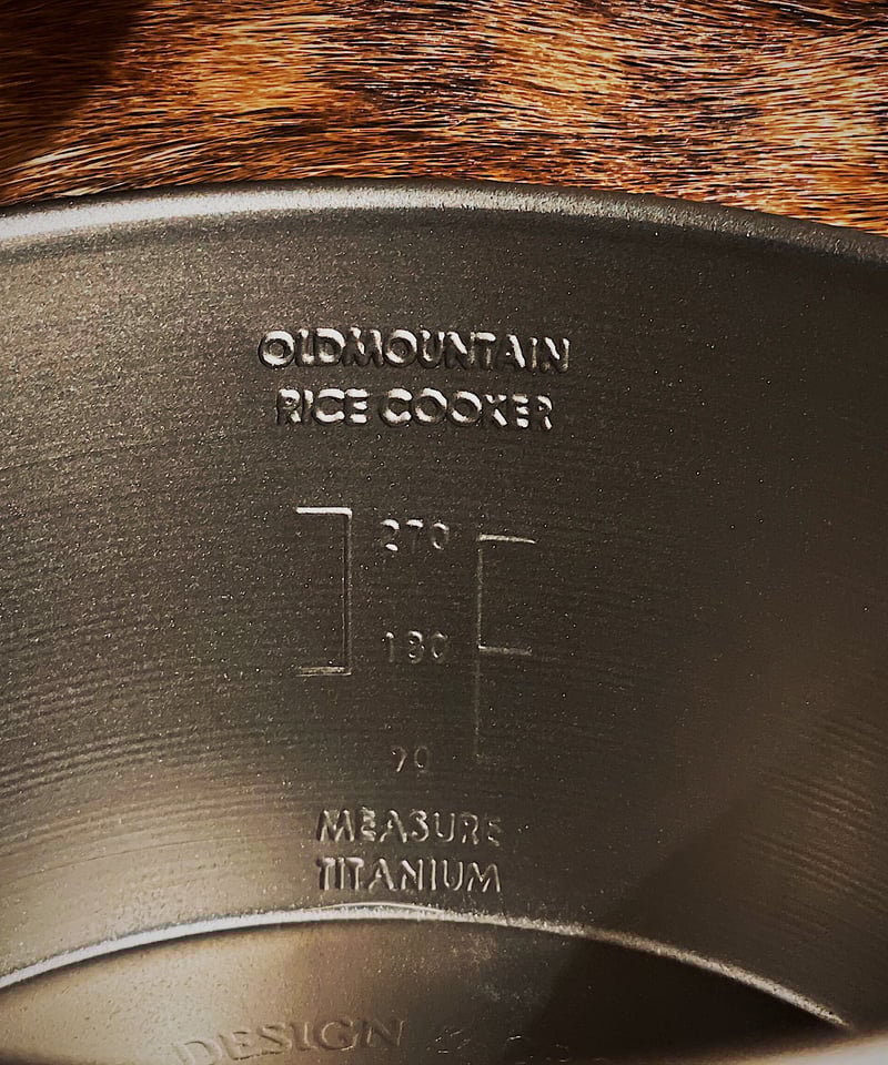 RICECOOKER480深型 TITANIUM | old mountain