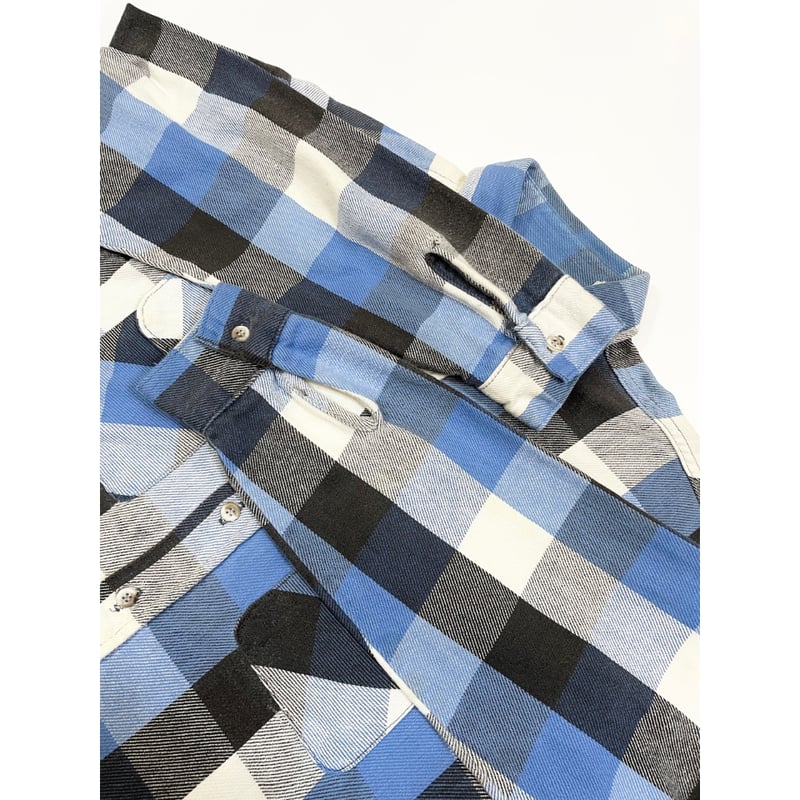 80s FIVE BROTHER FLANNEL SHIRT MADE IN USA 🇺🇸 S