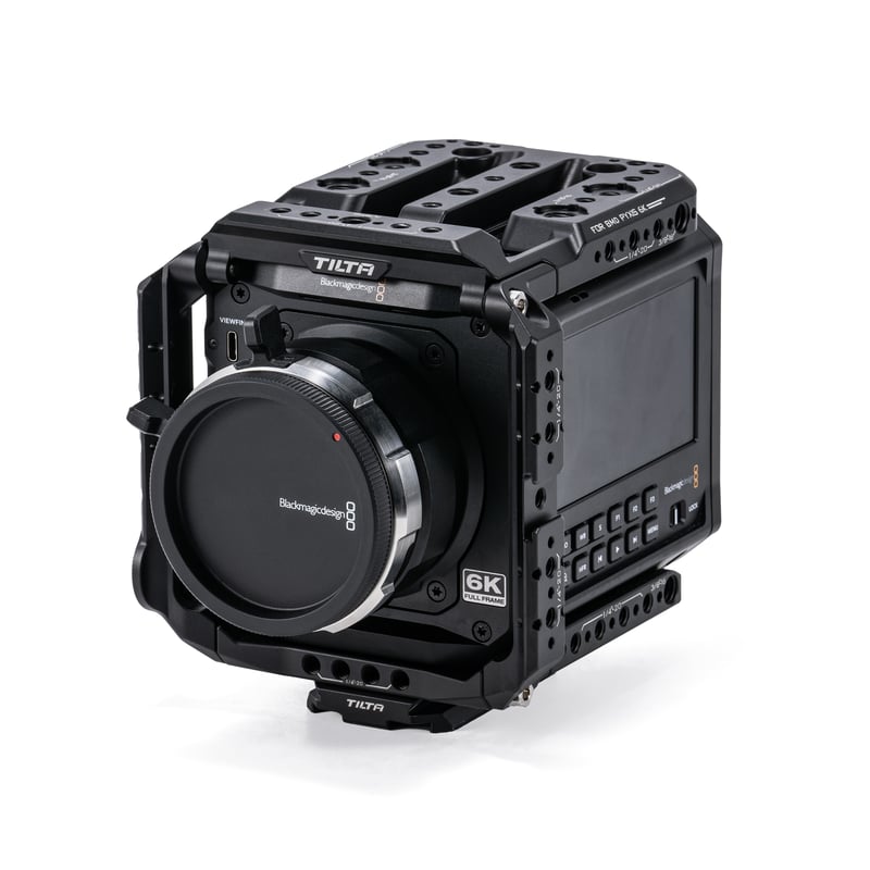 Blackmagic PYXIS 6K/12K用フルカメラケージ (ES-T21-FCC) F