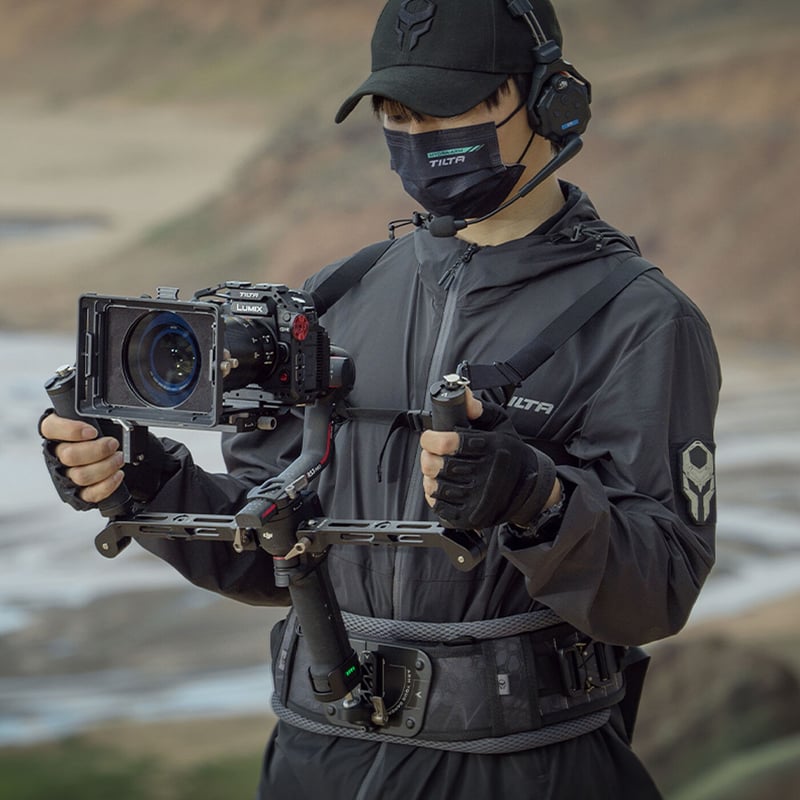 Lightweight Dual Handle Gimbal Support System (