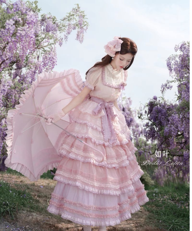 桜吹雪」ブラウス＆スカートセット 【8/18まで】送料無料！ | GIRLISM