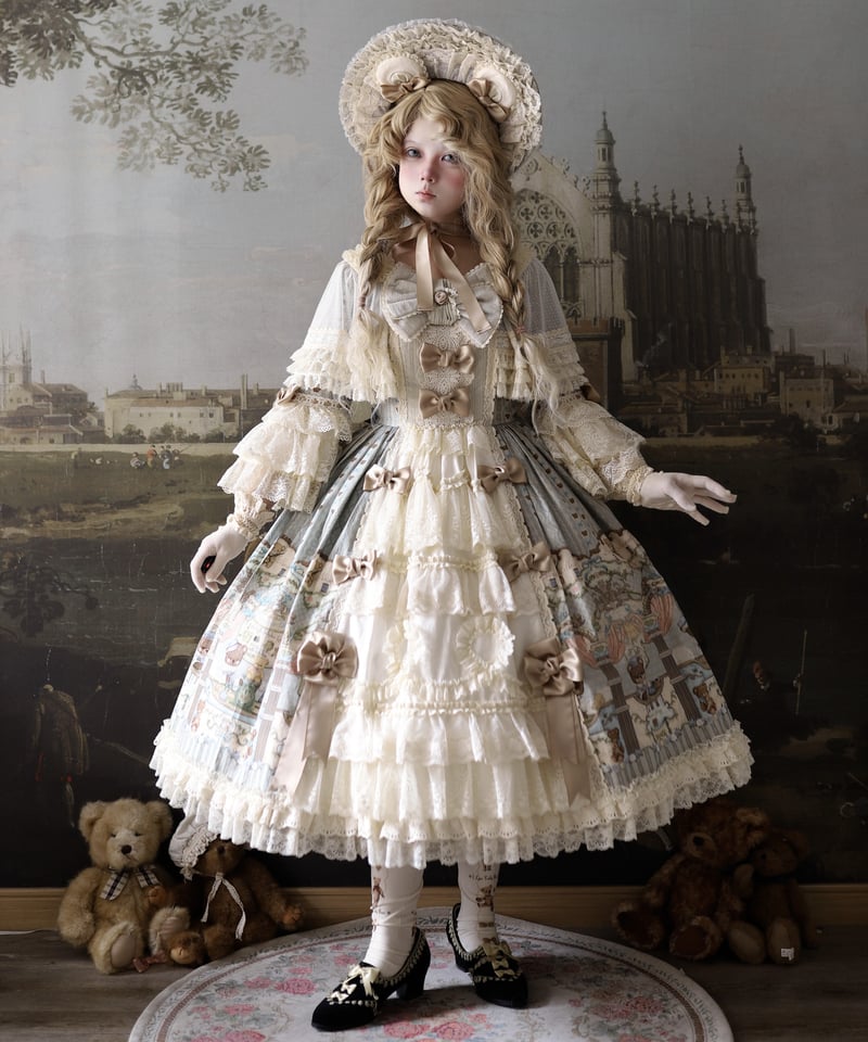 くまちゃんの博物館」ドレス 【3/7まで】送料無料！ | GIRLISM