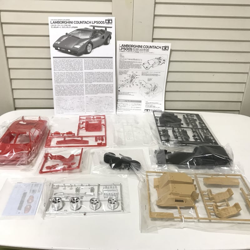 タミヤ模型 限定品 ランボルギーニ カウンタック LP500S レッドボディ