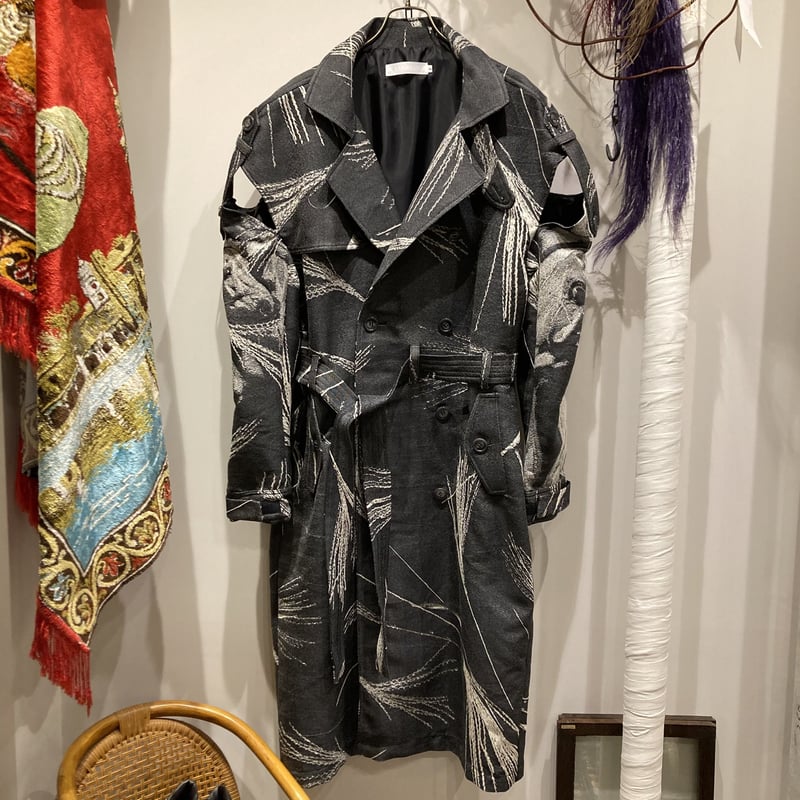 A MACHINE (エーマシーン）Pharaohs Horse Jacquard Trenc