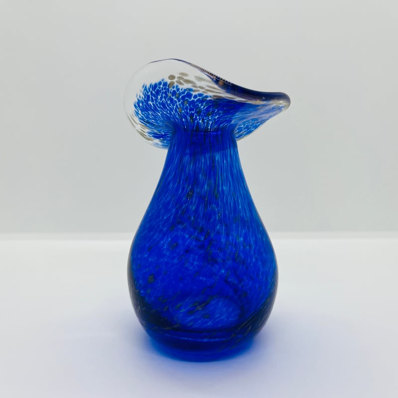 フラワーベース ブルー×ゴールド | sugallery