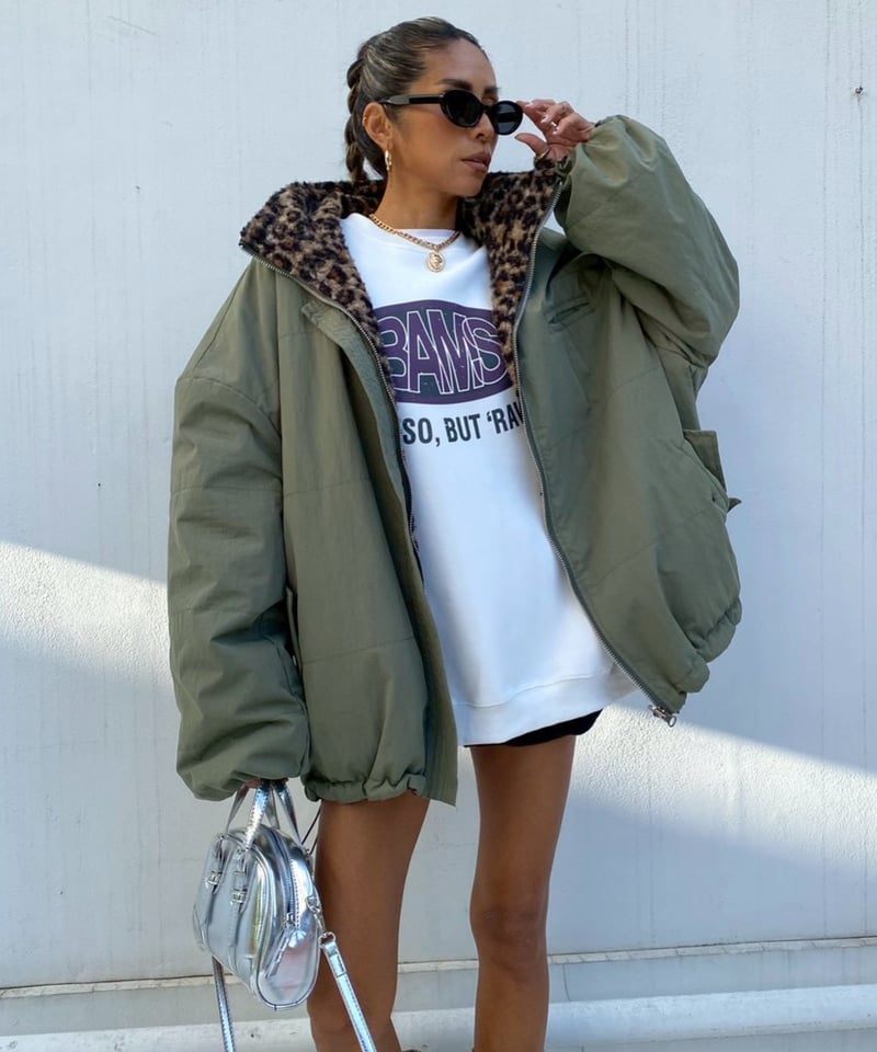 2way coat「leo sheep」#6065511（リバーシブル） | tabletho