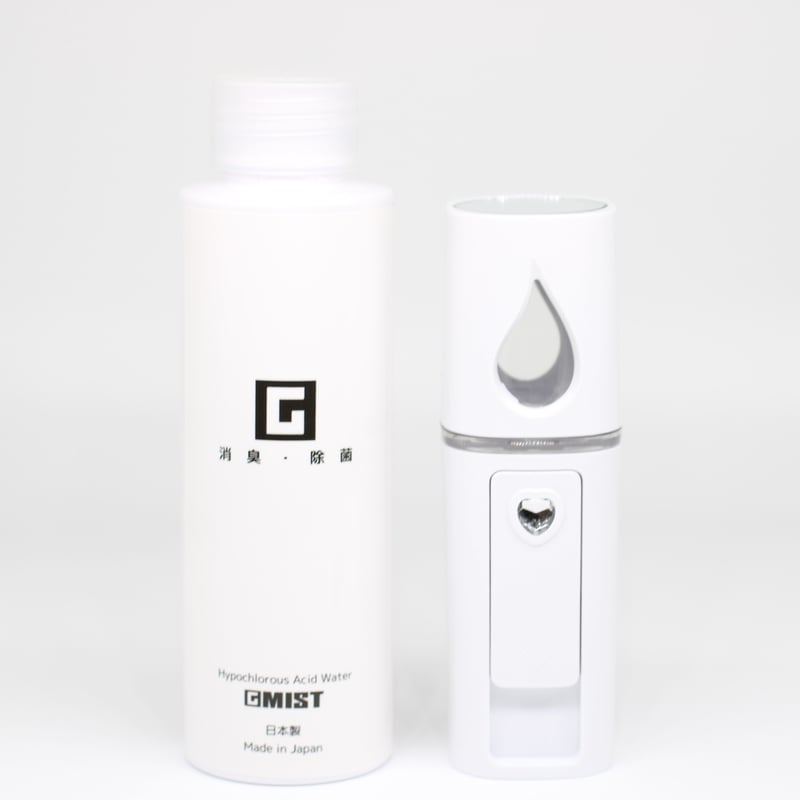 新ポータブルミニミストセット：ミラー付き携帯噴霧器とジーミスト