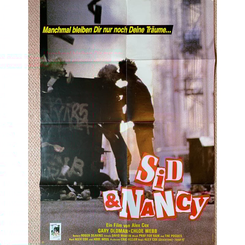 OP-034 「シド・アンド・ナンシー（Sid&Nancy）」映画ポスター/ドイツ