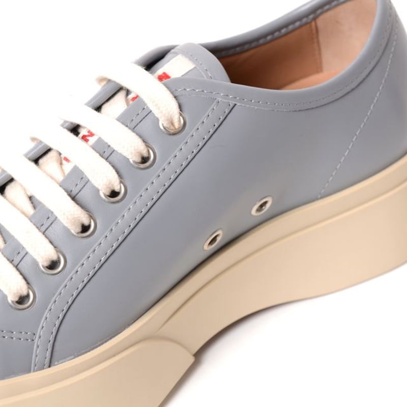 マルニ Marni PABLOレースアップスニーカー 牛革 グレー | YOKOAUNTY