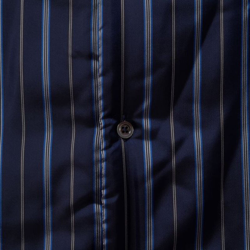 メゾン マルジェラ Maison Margiela パデッドシャツ ネイビー