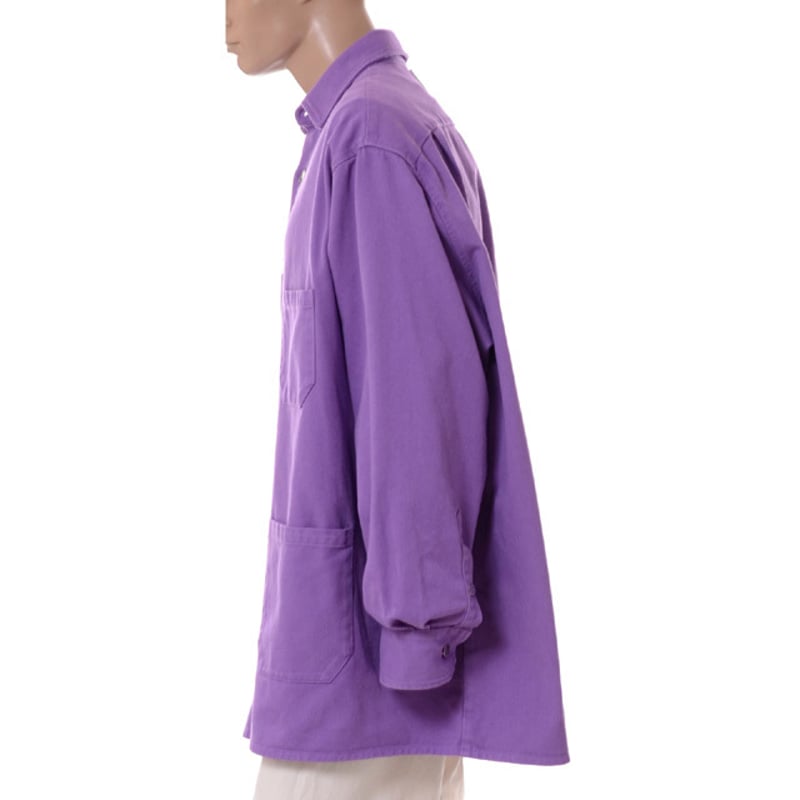 RAF SIMONS ラフシモンズ ビッグフィットデニムシャツ コットン