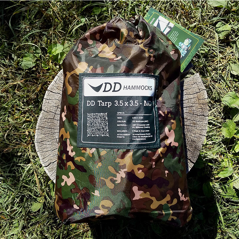 DDHammocks DDタープ 3.5x3.5 MC マルチカモ DDハンモックス社 |