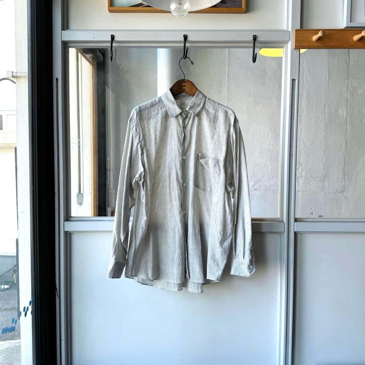 COMOLI KHADIコットン コモリシャツ | Less Higashikawa