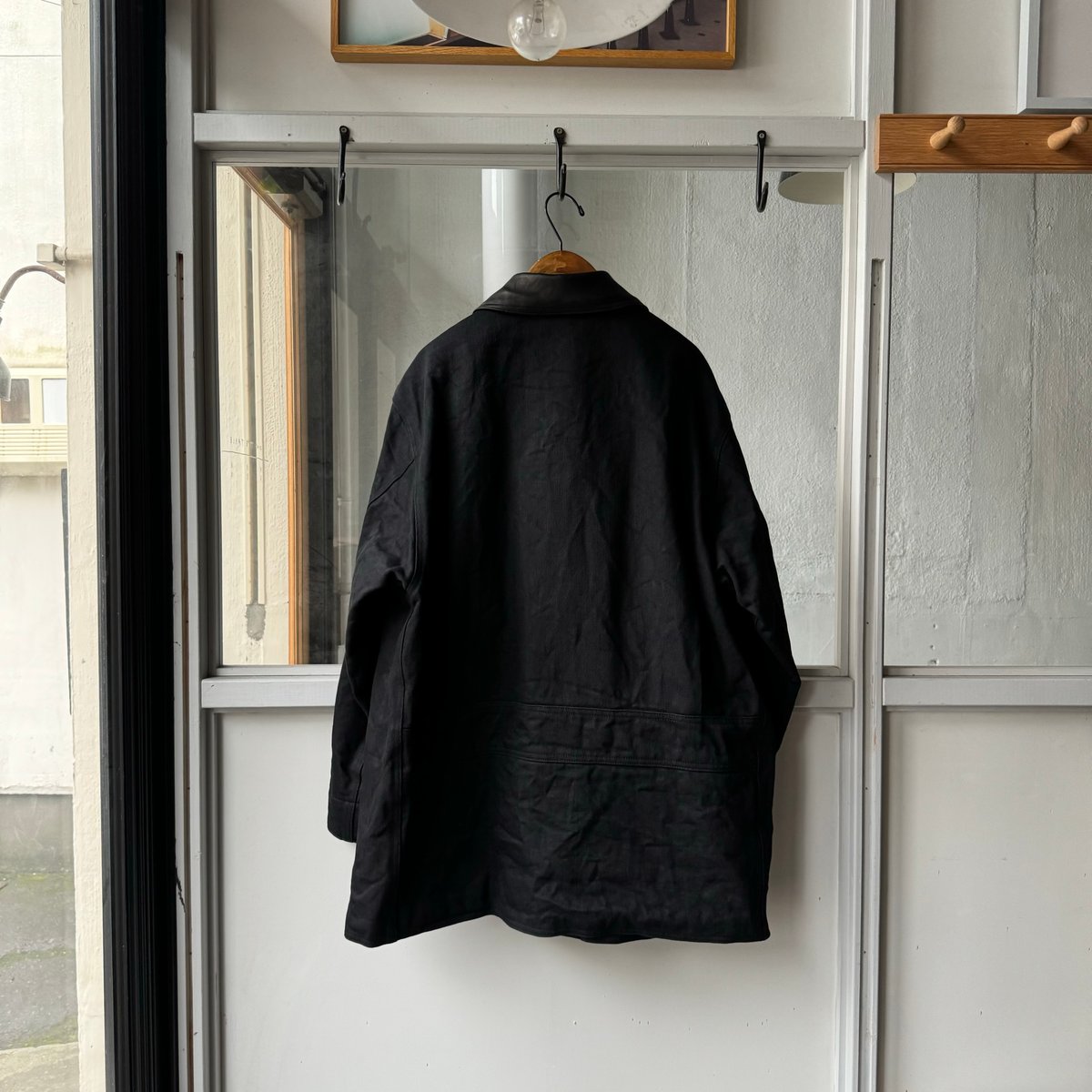 COMOLI デニム/レザー ワークジャケット | Less Higashikawa