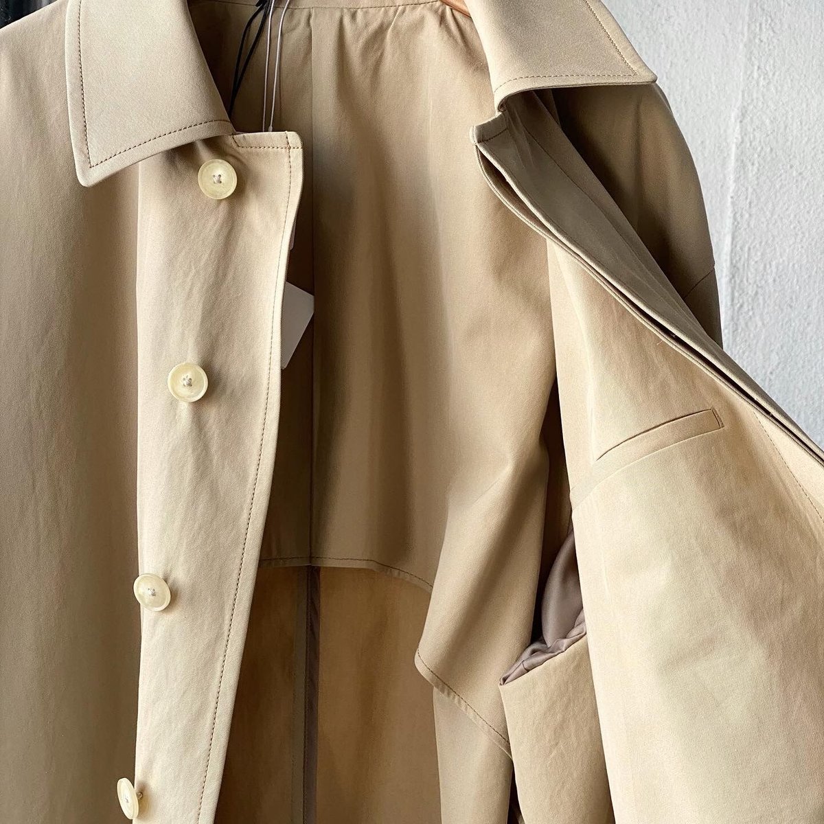 AURALEE FINX HARD TWIST GABARDINE BLOUSON | L