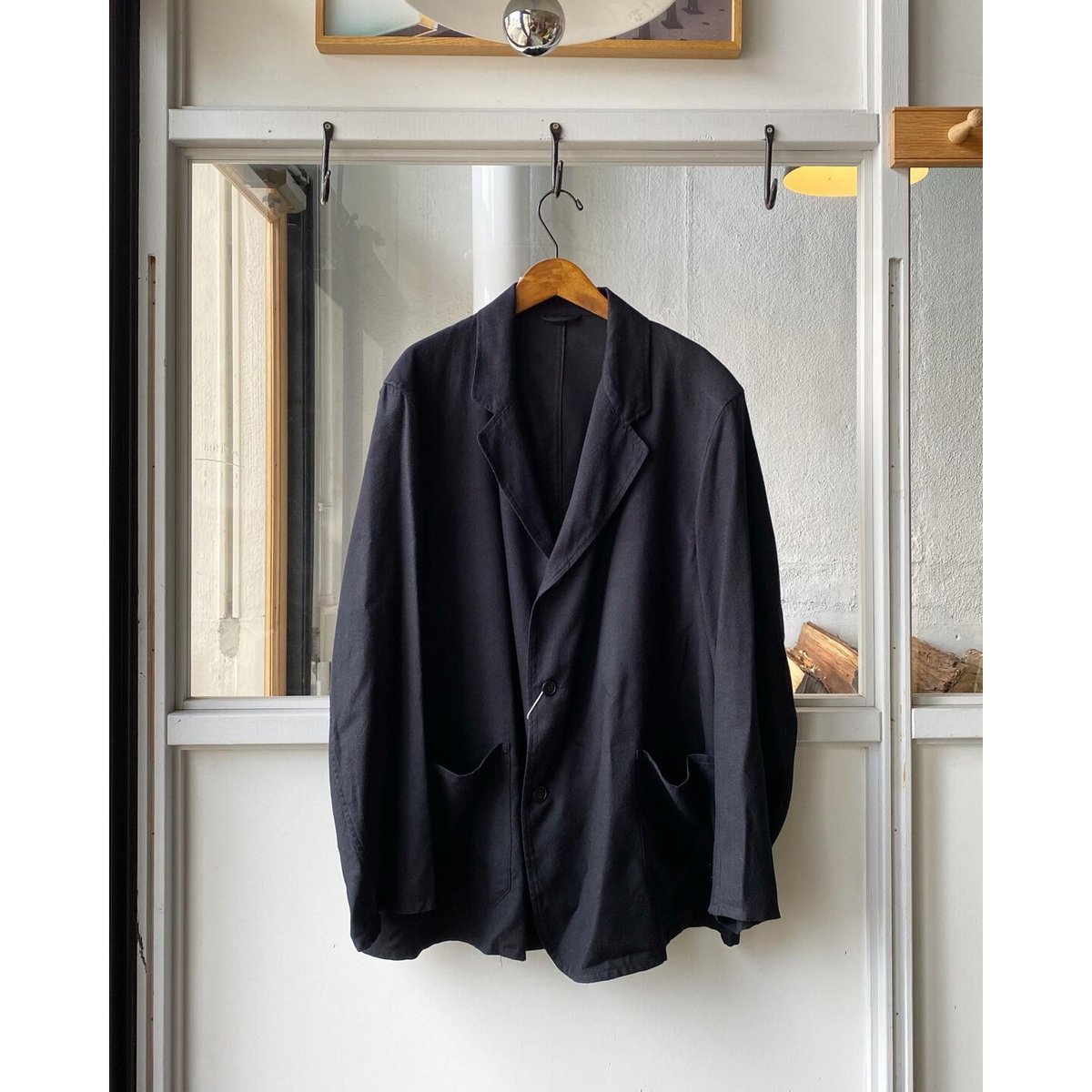 COMOLI シルクネル ジャケット | Less Higashikawa