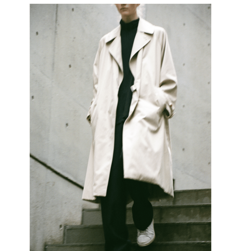 COMOLI コットンギャバ タイロッケンコート | Less Higashikawa