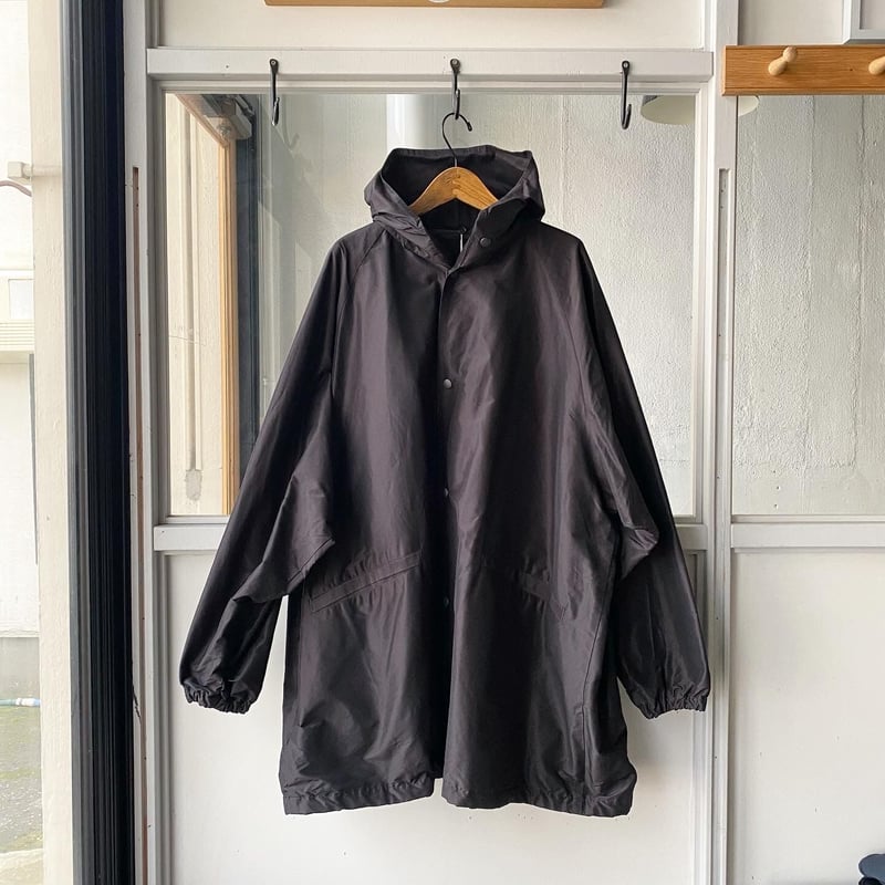 COMOLI コットンシルク フーデッドコート | Less Higashikawa