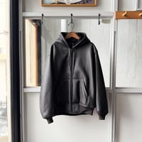 AURALEE DOUBLE FACE CHECK ZIP BLOUSON (Mens) |