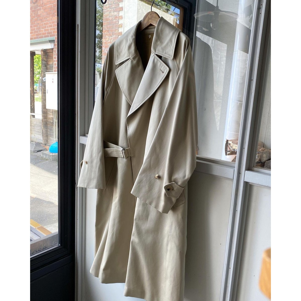 COMOLI コットンギャバ タイロッケンコート (ライナー付き） | Less