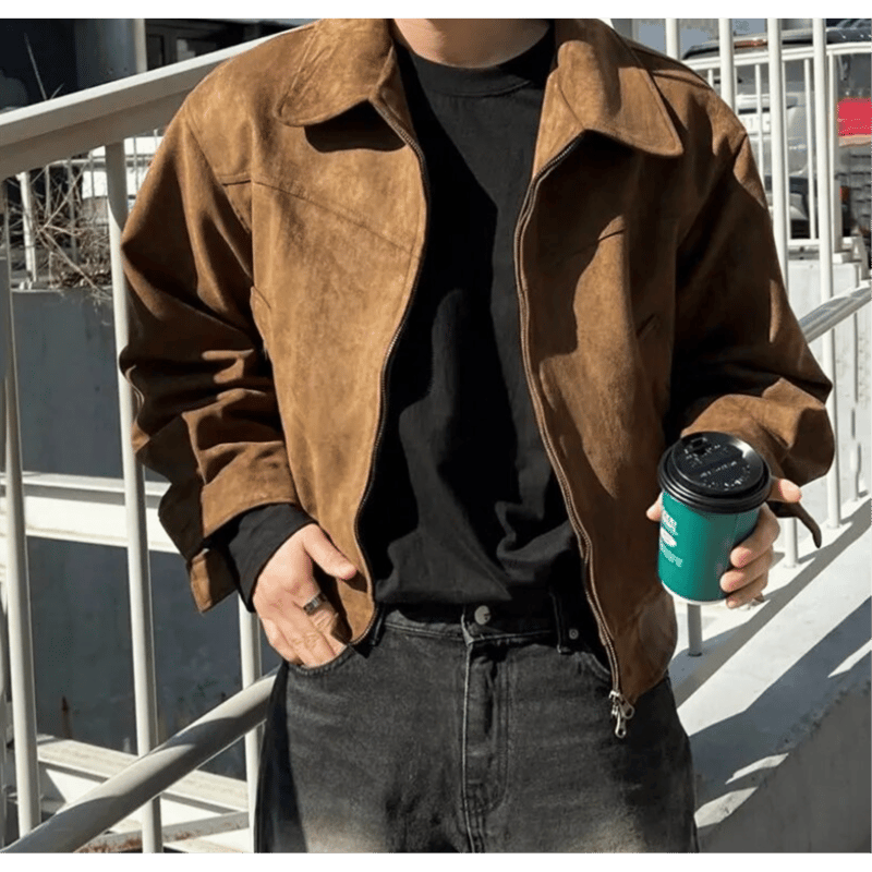 📍【人気】-MK- ベルベット・ライトジャケット [2 ver.] | BlackList