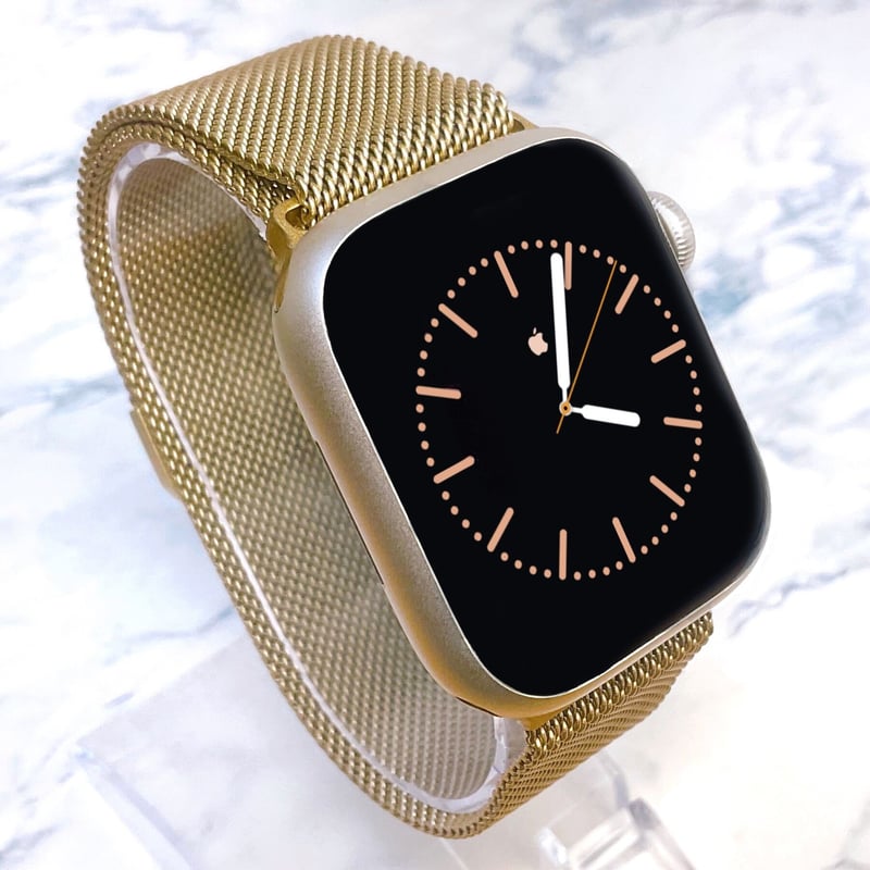 AppleWatch ミラネーゼループバンド ゴールド | atelier A
