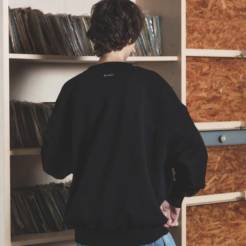 Neko Sweat(Akubi)-ブラック | harapeco Store