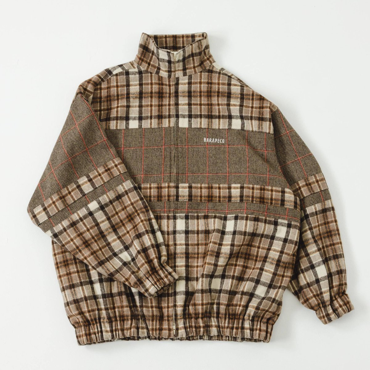 2pattern Checked Jacket - type A | harapeco Store