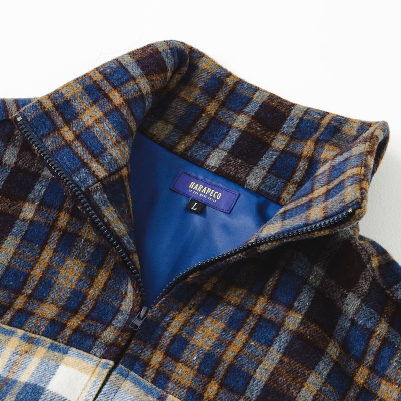 2pattern Checked Jacket - type B | harapeco Store