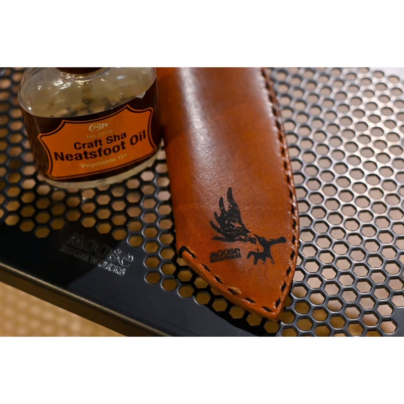 焚火バサミ「hi-zukami」専用レザーケース | MOOSE ROOM WORKS