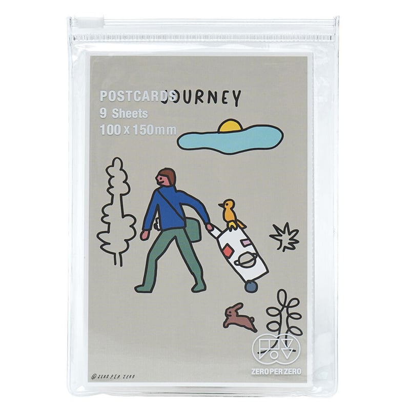 JOURNEY | Postcard set | ZERO PER ZERO_JP