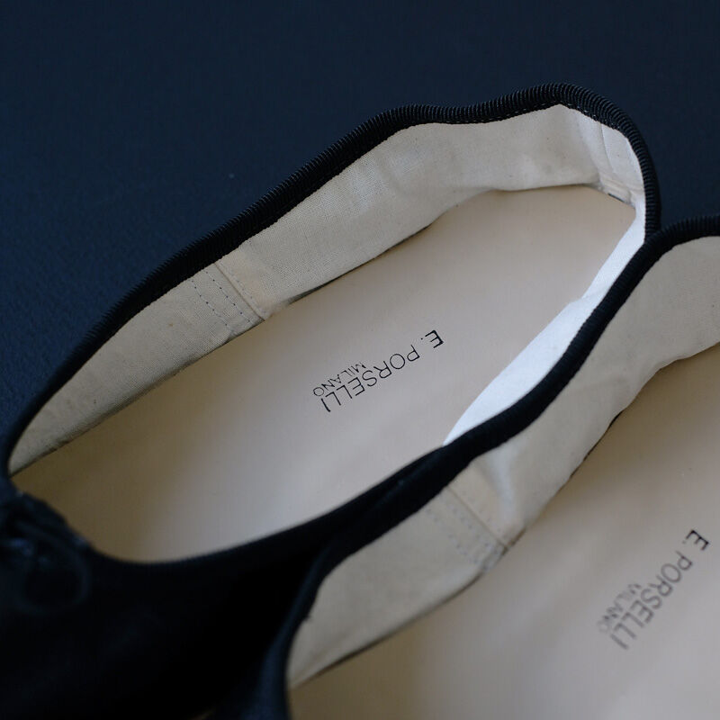 Porselli ポルセリ バレエシューズ ブラック | porselli ポルセリ