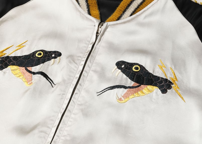 テーラー東洋 港商 巳年 限定Acetate Souvenir Jacket 東洋エンタープ