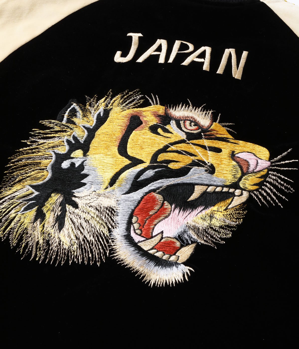 Japan vintage 2面用 別珍 虎 日本限定 unisex レーヨン Japan